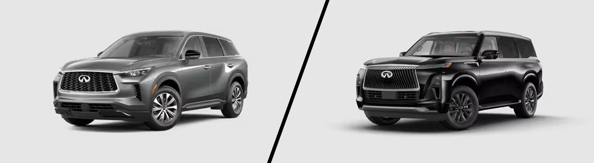2025 INFINITI QX60 vs QX80