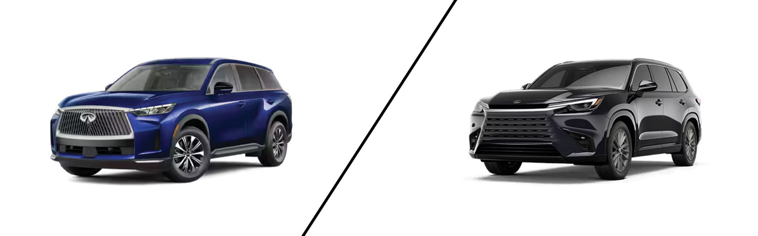 2026 INFINITI QX60 vs 2026 Lexus TX 350